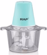 Maruntitor Raf R7011, 2000 ml, 600 W, 2 trepte viteza, Albastru deschis